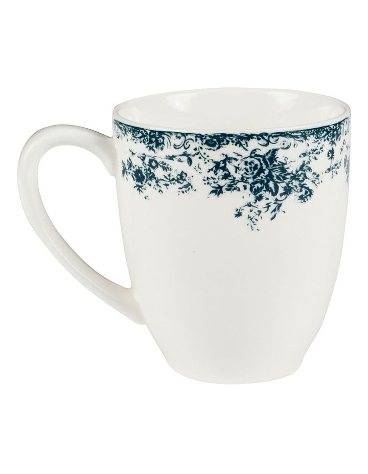 Rosetta Coupe Mug 370ml in Antique Blue
