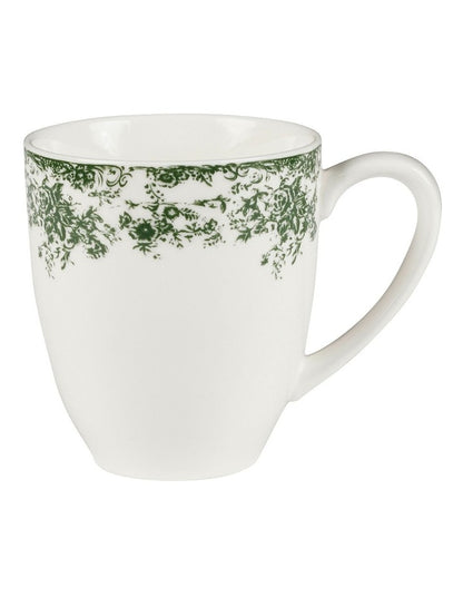 Rosetta Coupe Mug 370ml in Antique Green
