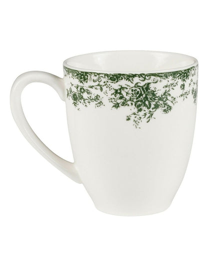 Rosetta Coupe Mug 370ml in Antique Green