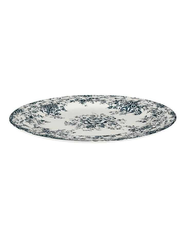 Rosetta Round Platter 33cm Gift Boxed in Antique Blue