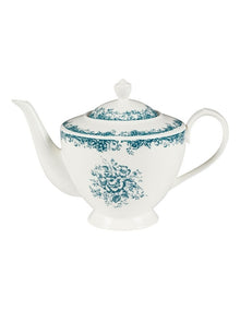 Rosetta Teapot 1L in Antique Blue