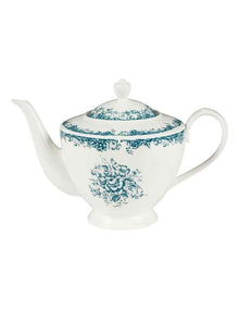 Rosetta Teapot 1L in Antique Blue
