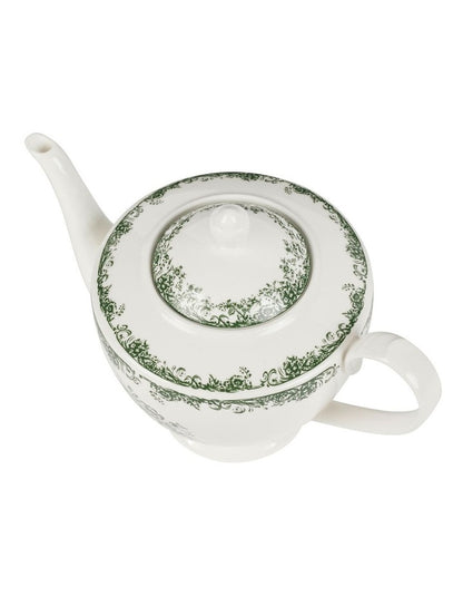 Rosetta Teapot 1L Gift Boxed in Antique Green