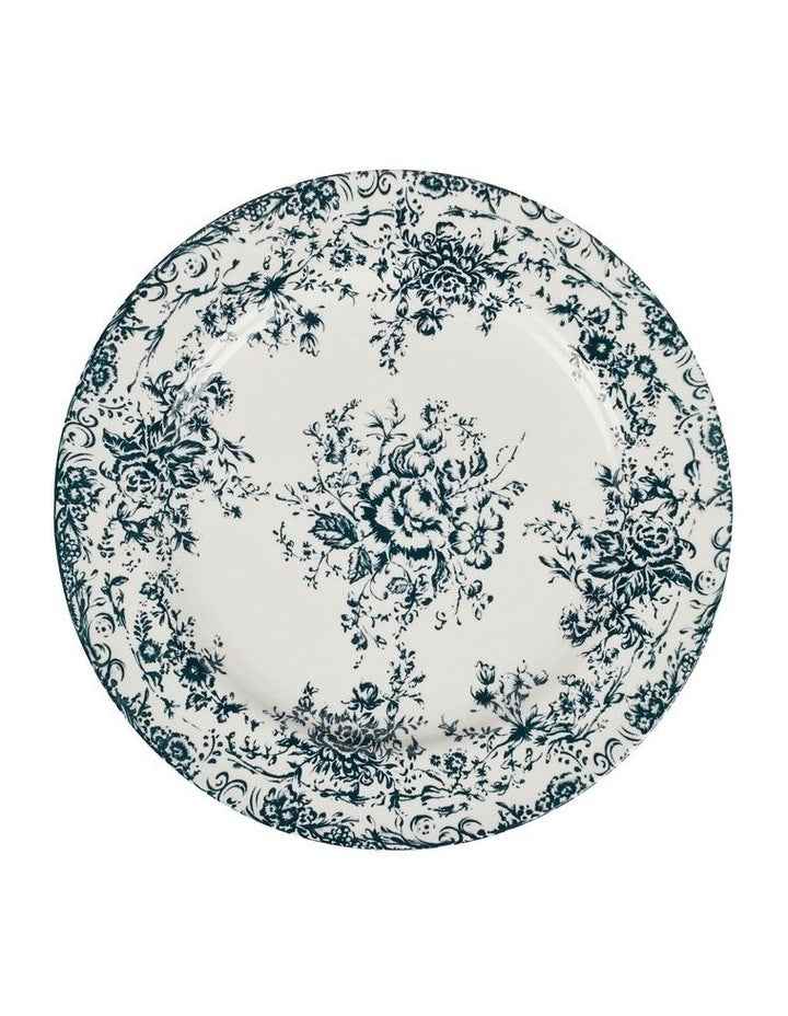 Rosetta Round Platter 36cm Gift Boxed in Antique Blue