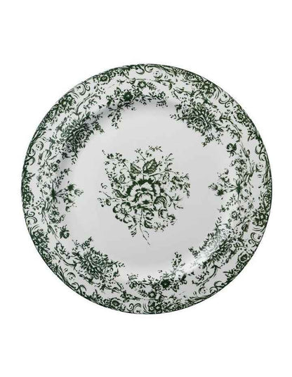 Rosetta Round Platter 36cm Gift Boxed in Antique Green