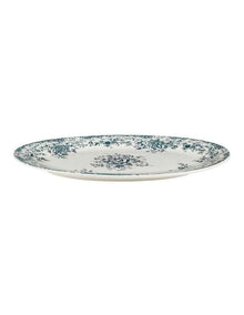Rosetta Oval Platter 37x25cm Gift Boxed in Antique Blue