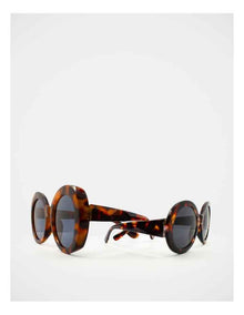 Mamma And Mini Oval Sunglass Set in Brown