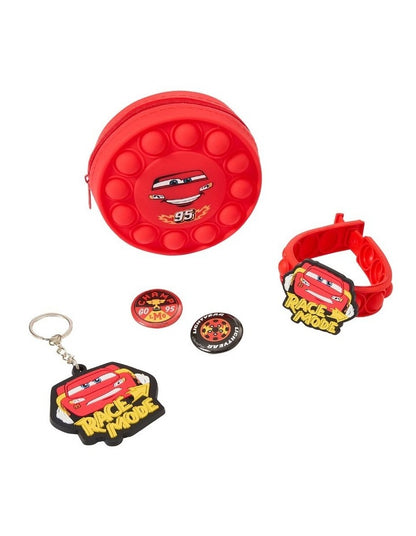 Backpack & Accessories Set in Red
