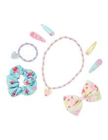 School Accessories Backpack Set in Multi