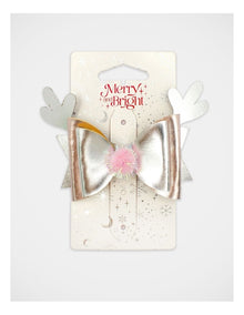 Christmas My Unicorn Single Hairclip in Multi