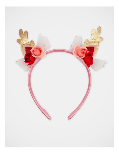 Christmas My Reindeer Alice Band in Multi