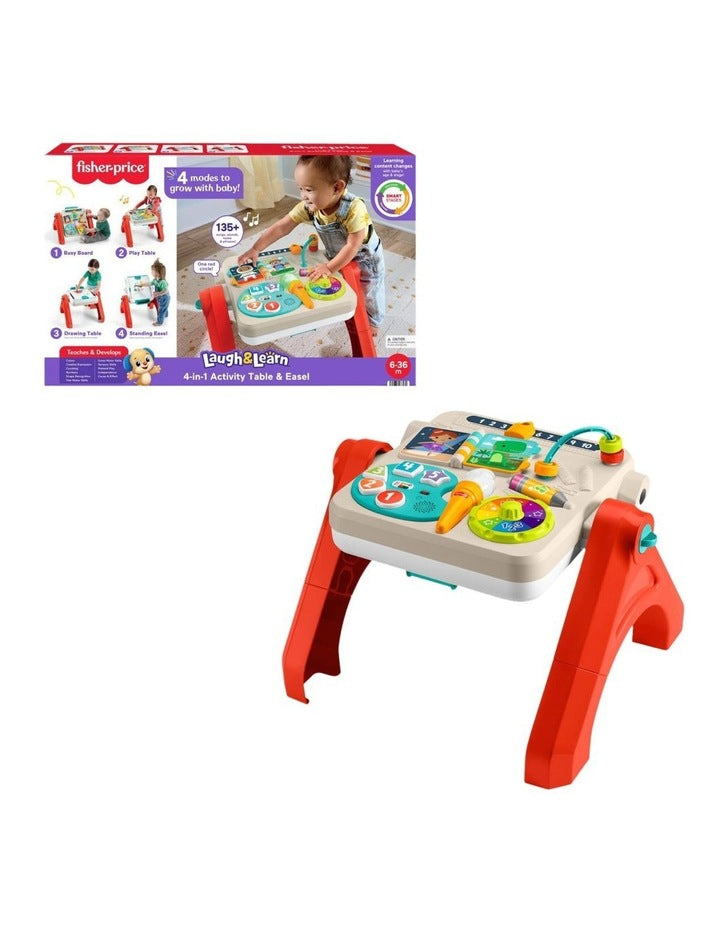 Laugh & Learn 4-in-1 Activity Table & Easel
