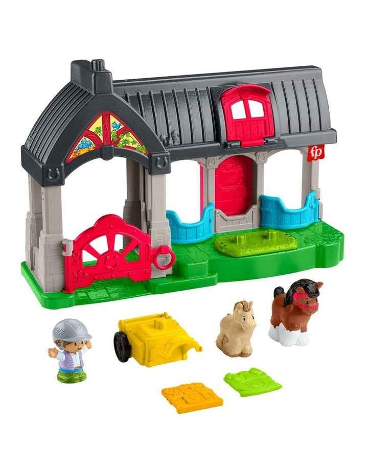 Little People Friendly Horses Stable Toddler Playset