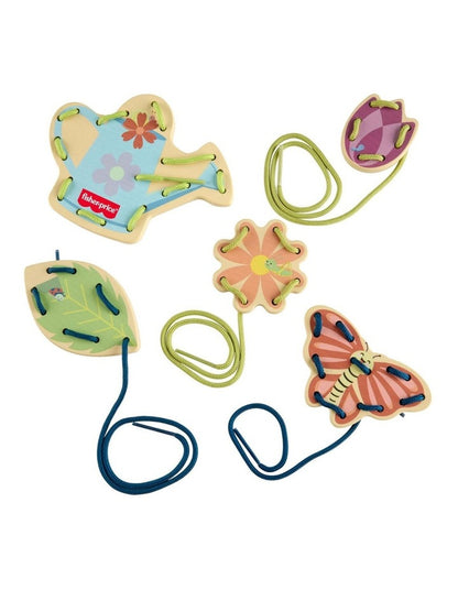 Tiny Garden Wooden Lacing Activity Toy