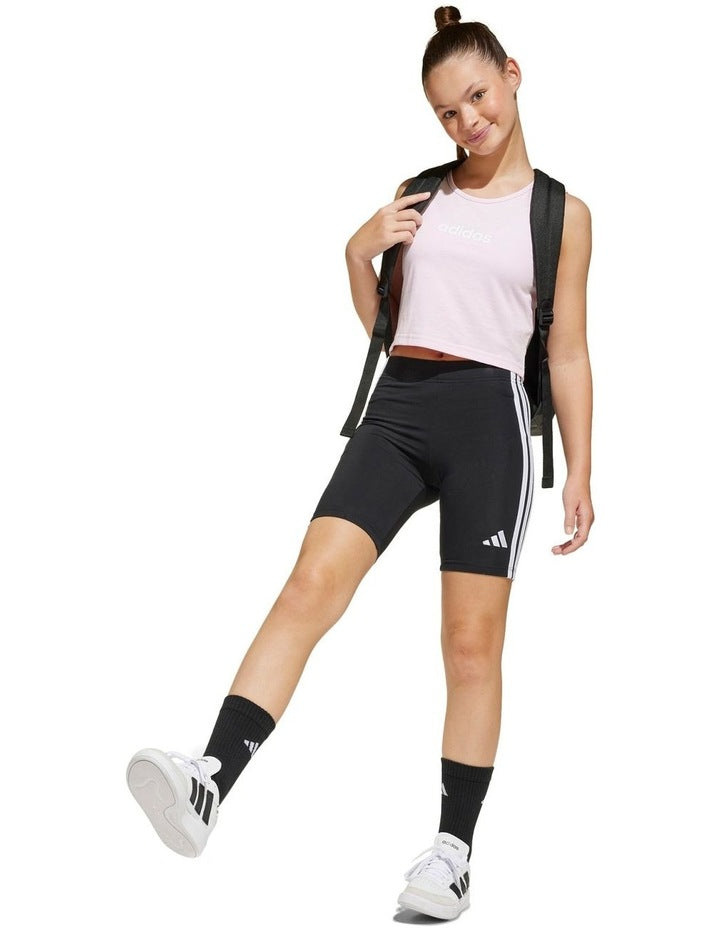 Essentials Biker Shorts in Black