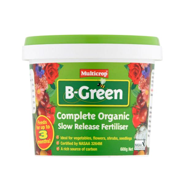 MULTICROP B GREEN ORGANIC SLOW RELEASE FERTILISER