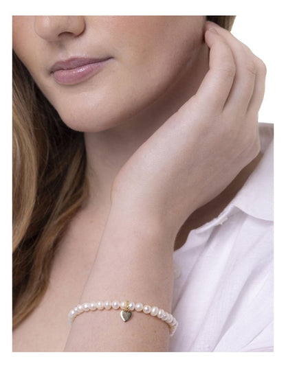 Versatile Pearl Bracelet in White