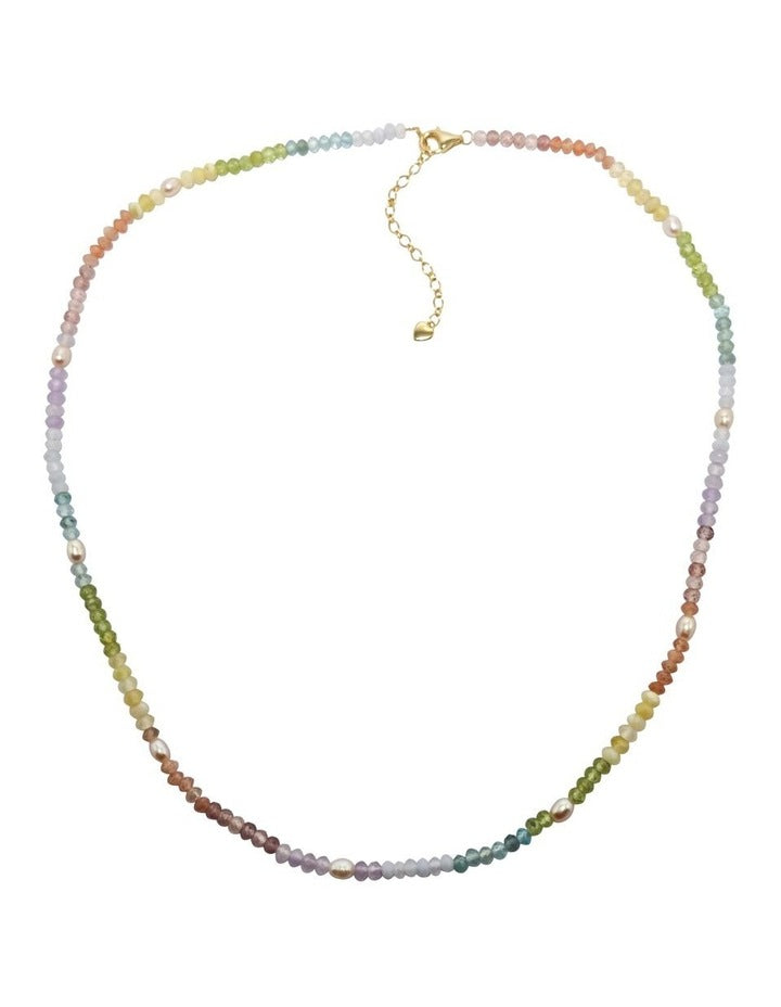 Gemstone Necklace in Multi