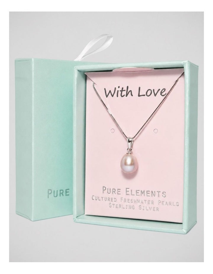 Cherish Natural Pendant Necklace in Rose