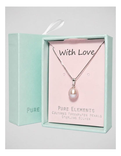 Cherish Natural Pendant Necklace in Rose