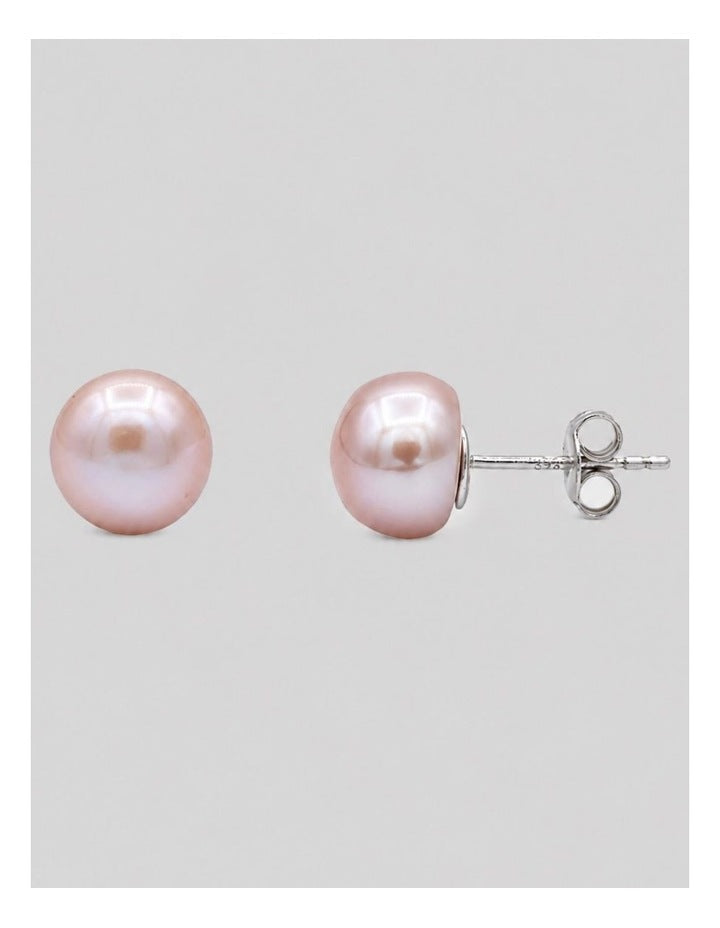 Cherish Natural Studs Earrings in Rose