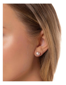Cherish Natural Studs Earrings in Rose