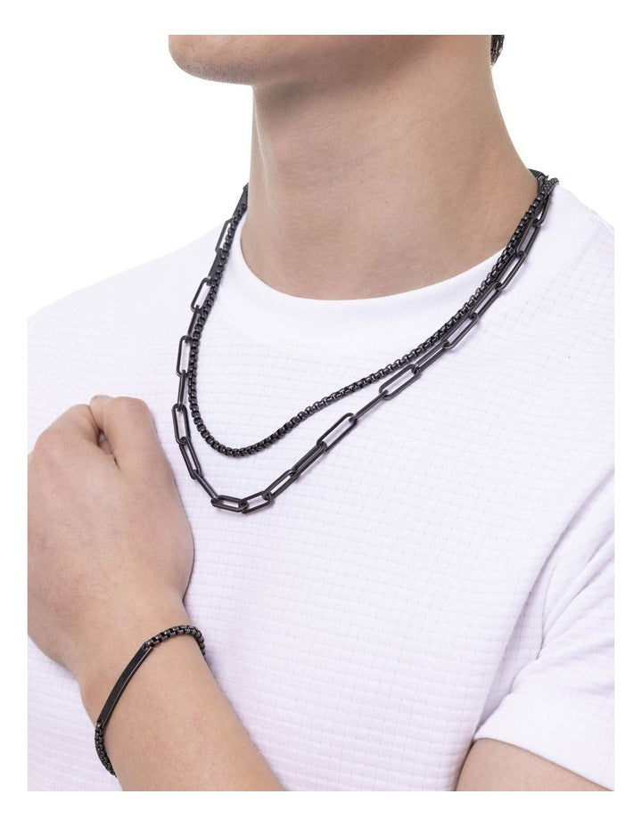 Bold Chain in Black