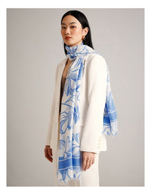 Lightweight Scarf in Blue