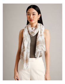 Lightweight Scarf in Beige