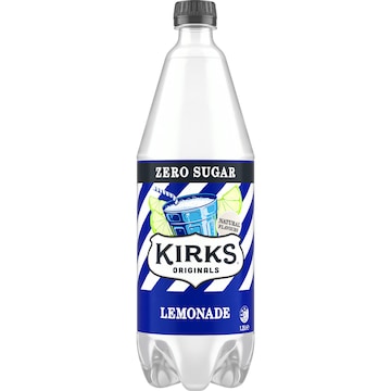 Kirks Sugar Free Lemonade Soft Drink  Bottle 1.25L
