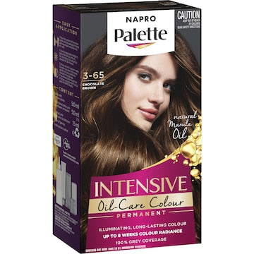 Napro Palette 3.65 Chocolate Brown Permanent Hair Dye each