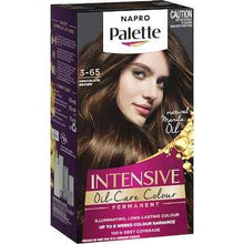 Napro Palette 3.65 Chocolate Brown Permanent Hair Dye each