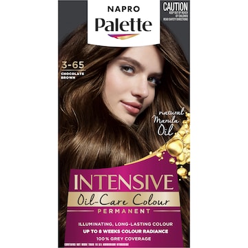 Napro Palette 3.65 Chocolate Brown Permanent Hair Dye each