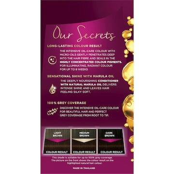 Napro Palette 3.65 Chocolate Brown Permanent Hair Dye each
