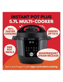 Rio Plus WiFi Cooker 5.7L 112-2001-01-AU in Black