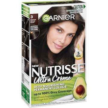 Garnier Nutrisse Hair Colour 3 Espresso Darkest Brown each