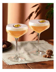 Avant Garde Lumi Cocktail Glass Set of 6 in Clear