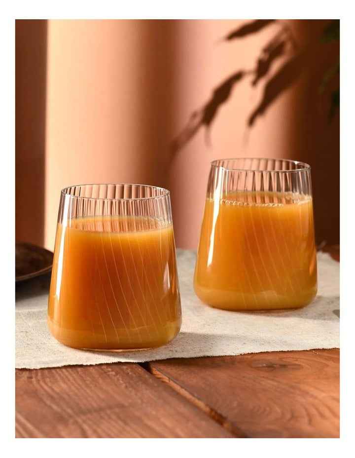 Avant Garde Lumi Tumbler Set of 6 430ml Gift Boxed in Clear