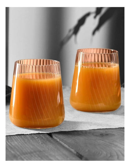 Avant Garde Lumi Tumbler Set of 6 430ml Gift Boxed in Clear