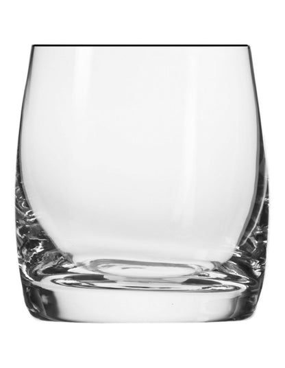 Blended Double Old Fashion Glass Set of 6 in Clear
