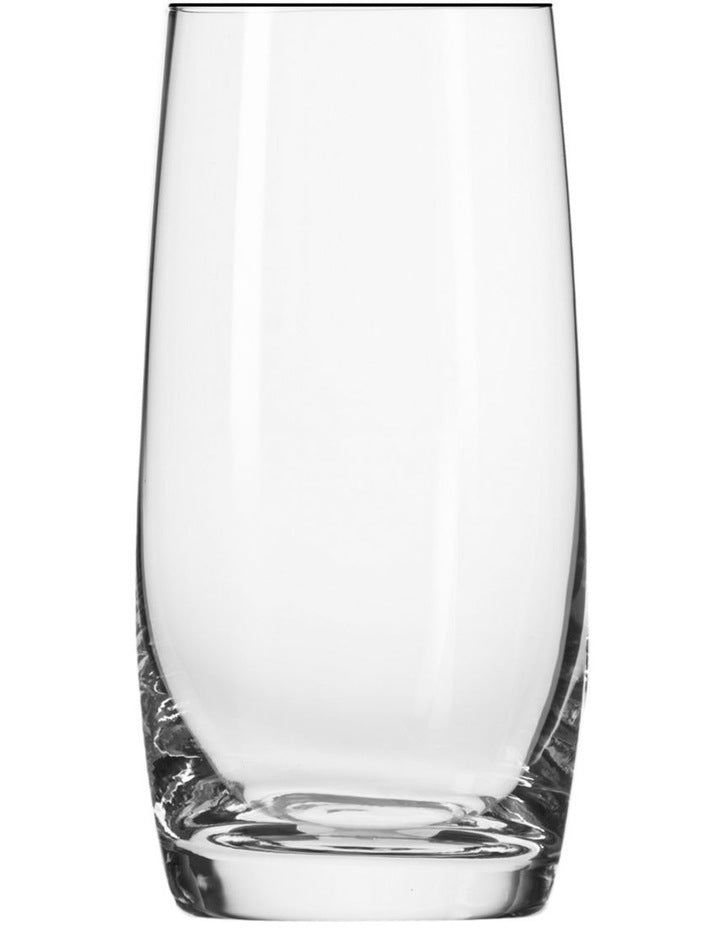 Blended Highball Glass Set of 6 in Clear