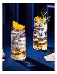 Fjord Highball Set of 6 in Clear