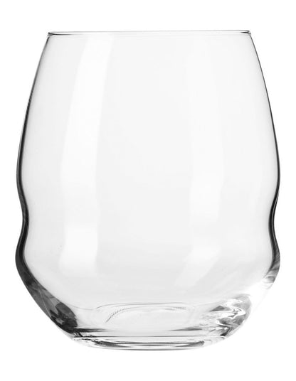 Inel Double Old Fashion Glass Set of 6 in Clear