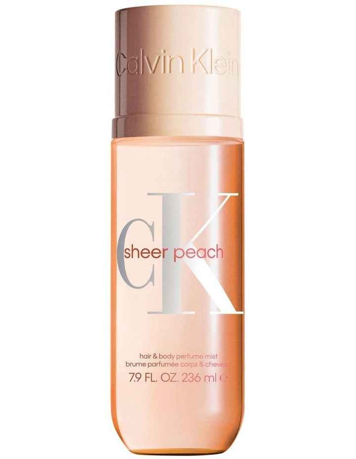 Sheer Peach Hair And Body Perfume Mist