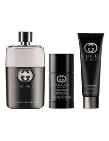 Guilty Pour Homme Eau De Toilette Trio Gift Set
