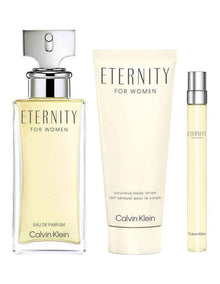 Eternity Eau De Parfum And Body Lotion Trio Gift Set