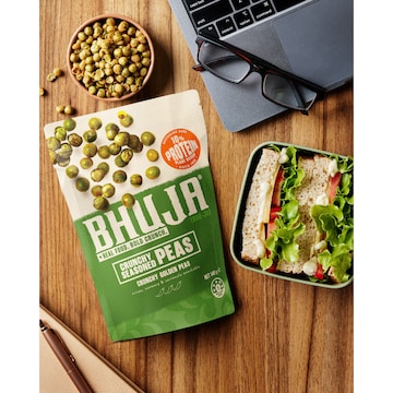 Bhuja Crunchy Seasoned Peas 140g