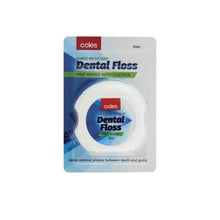 COLES MINT DENTAL FLOSS 50 METRE