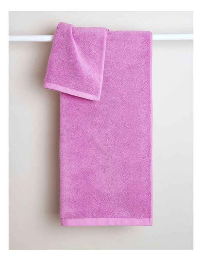 Super Soft Towel Range in Magenta