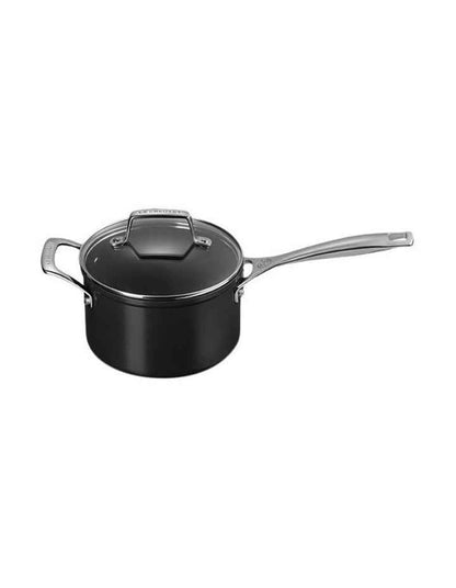 Non-Stick Ceramic Saucepan With Lid Lid 16cm in Black
